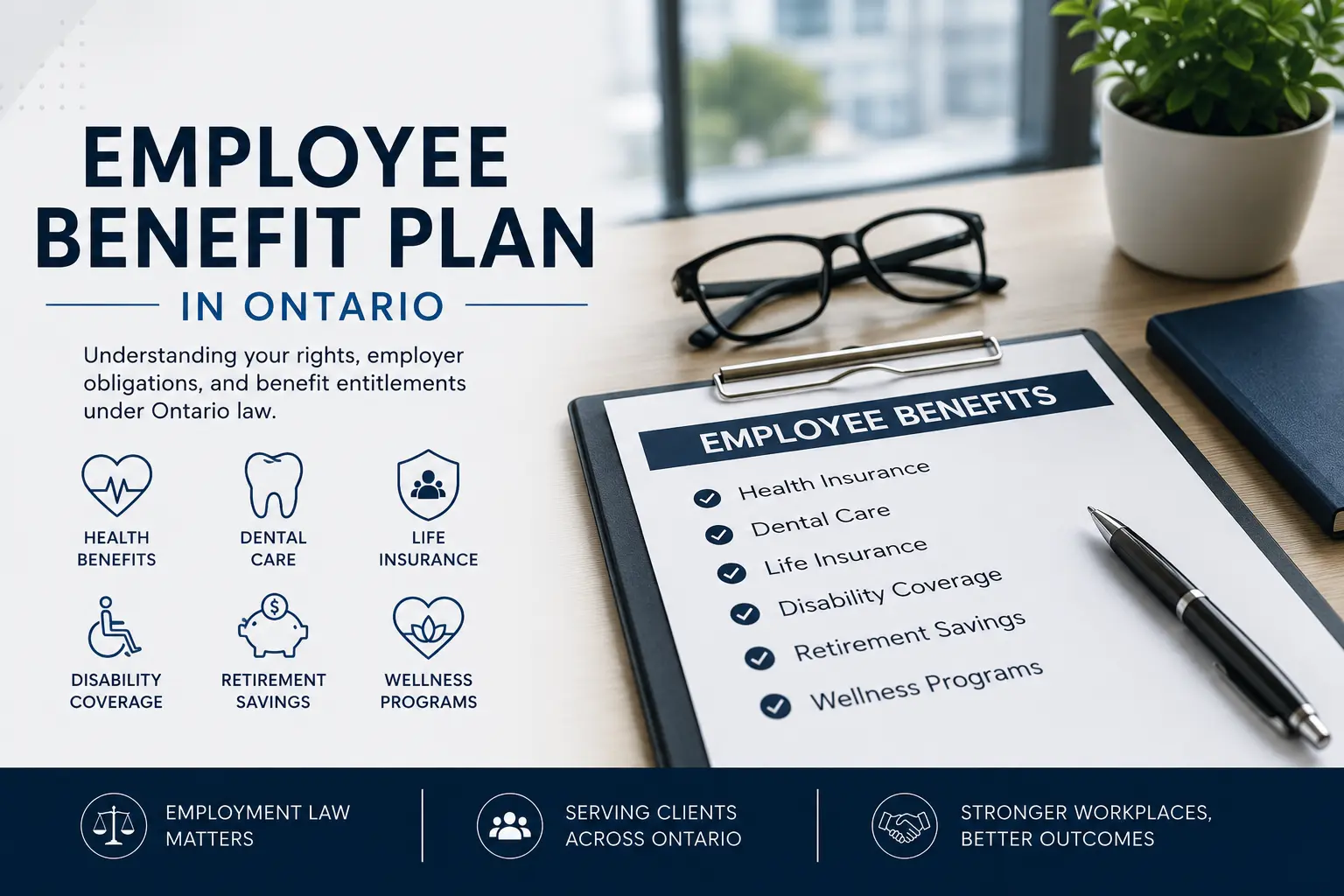 Employee benefits overview in Ontario