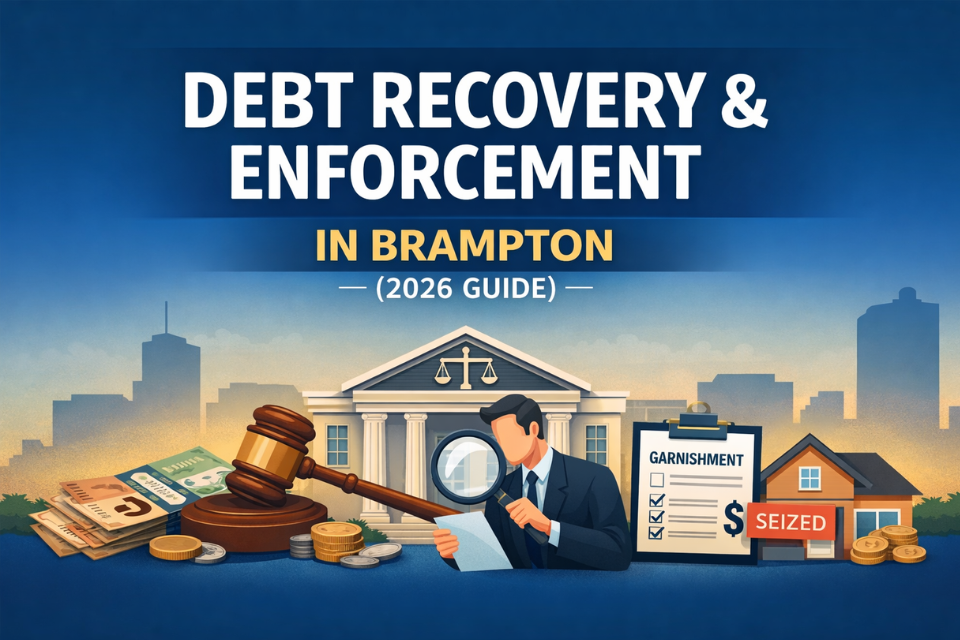 Debt Recovery & Enforcement in Brampton (2026 Guide